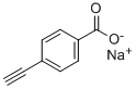 4-乙炔基苯甲酸钠, 144693-65-2, 结构式