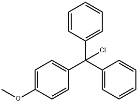 4-Methoxytriphenylchloromethane Structure