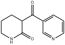 6-(3-PYRIDINYLCARBONYL)VALEROLACTAM Structure