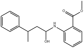 Benzoicacid,2-[(1-hydroxy-3-phenylbutyl)amino],methylester,144761-91-1,结构式