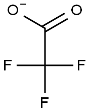 2,2,2-trifluoroacetate 结构式