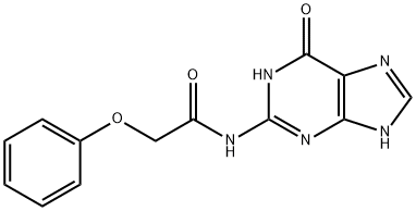 N2-Phenoxyacetyl Guanine,144782-23-0,结构式