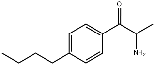 1-Propanone,  2-amino-1-(4-butylphenyl)- Structure