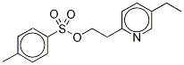 5-Ethyl-2-pyridineethanol Tosylate Structure