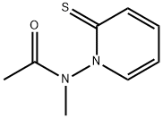 Acetamide,  N-methyl-N-(2-thioxo-1(2H)-pyridinyl)- 结构式