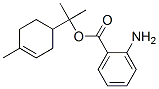 3-Cyclohexene-1-methanol, .alpha.,.alpha.,4-trimethyl-, 2-aminobenzoate Struktur