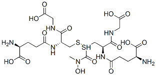 S-(N-hydroxy-N-methylcarbamoyl)glutathione,144810-23-1,结构式
