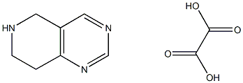 5,6,7,8-Tetrahydropyrido[4,3-d]pyrimidine oxalate, 1448137-78-7, 结构式