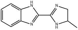 Benzimidazole, 2-(4-methyl-2-imidazolin-2-yl)- (8CI) 结构式