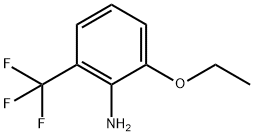 Benzenamine, 2-ethoxy-6-(trifluoromethyl)- (9CI) Structure