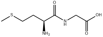 L-甲硫氨酰甘氨酸,14486-03-4,结构式