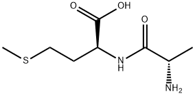 N-L-アラニル-L-メチオニン 化学構造式