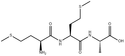 H-MET-MET-ALA-OH,14486-08-9,结构式