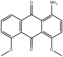 1-Amino-4,5-dimethoxy-9,10-anthracenedione,144860-30-0,结构式