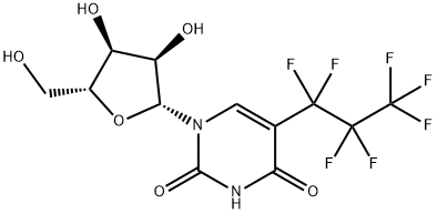 Uridine, 5-heptafluoropropyl-,144862-38-4,结构式