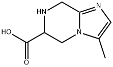 Imidazo[1,2-a]pyrazine-6-carboxylic acid, 5,6,7,8-tetrahydro-3-methyl- (9CI),144888-66-4,结构式