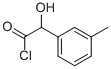 Benzeneacetyl chloride, alpha-hydroxy-3-methyl- (9CI) Structure