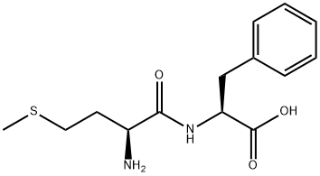 H-MET-PHE-OH 化学構造式