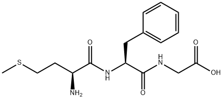 H-MET-PHE-GLY-OH, 14492-15-0, 结构式