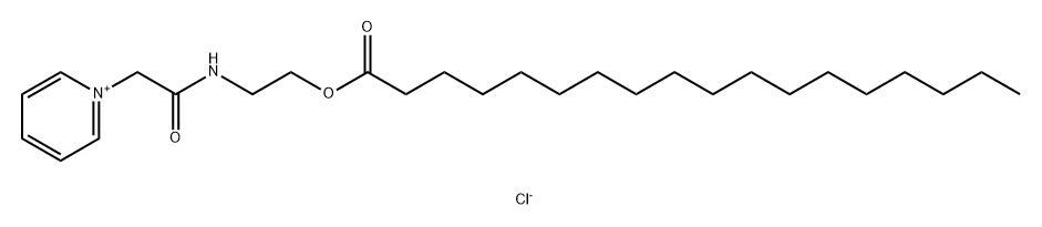 1-[2-Oxo-2-[[2-[(1-oxooctadecyl)oxy]ethyl]amino]ethyl]pyridinium chloride