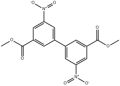 3,3'-DINITRO-5,5'-DIMETHOXYCARBONYL-BIPHENYL Structure
