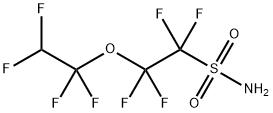 1,1,2,2-TETRAFLUORO-2-(1,1,2,2-TETRAFLUOROETHOXY)-ETHANESULFONAMIDE Struktur