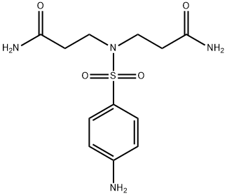 3,3'-(sulphanilylimino)bispropionamide  Struktur