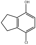 クロリンダノール 化学構造式