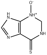 1,7-Dihydro-6-thioxo-6H-purine 3-oxide,145-95-9,结构式
