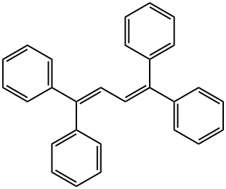 1,1,4,4-甲苯基-1,3-丁二烯 结构式
