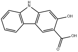 2-羟基咔唑-3-羧酸, 14501-64-5, 结构式