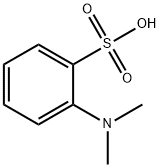 2-(Dimethylamino)benzenesulfonic acid 结构式