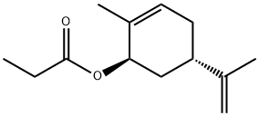 trans-Carvyl propionate 结构式