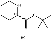 S-哌啶-2-羧酸叔丁酯盐酸盐, 145064-67-1, 结构式