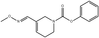 1(2H)-피리딘카르복실산,3,6-디히드로-5-((메톡시이미노)메틸)-,페닐에스테르,(E)-