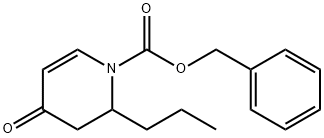 BENZYL 2-N-PROPYL-4-OXO-3,4-DIHYDROPYRIDINE-1(2H)-CARBOXYLATE 化学構造式