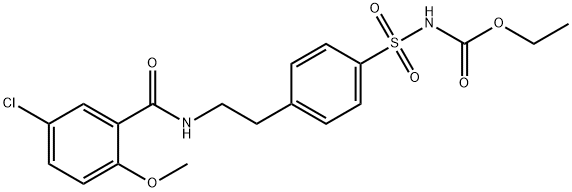 Ethyl 4-[2-(5-Chloro-2-methoxybenzamido)ethyl]benzene Sulfonamide Carbamate|4-[2-(5-氯-2-甲氧基苯甲酰胺)-乙基]-苯磺酰胺基-甲酸乙酯