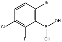 6-Bromo-3-chloro-2-fluorophenylboronic acid price.