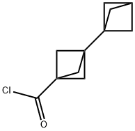 [1,1-Bibicyclo[1.1.1]pentane]-3-carbonylchloride(9CI) 结构式
