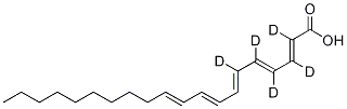 Eicosapentaenoic Acid-d5 结构式