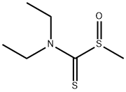 S-Methyl-N,N-diethyldithiocarbaMate Sulfoxide 化学構造式