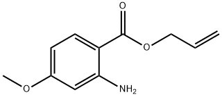 Benzoic acid, 2-amino-4-methoxy-, 2-propenyl ester (9CI) Struktur