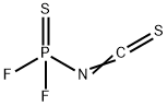 イソチオシアナトジフルオロホスフィンスルフィド 化学構造式