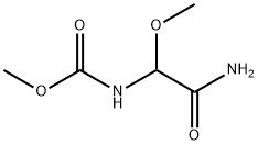 Carbamic  acid,  (2-amino-1-methoxy-2-oxoethyl)-,  methyl  ester  (9CI),145275-67-8,结构式