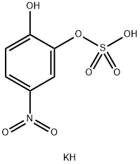 2-HYDROXY-5-NITROPHENYL SULFATE DIPOTASSIUM SALT Struktur