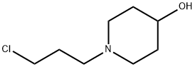 1-(3-クロロプロピル)ピペリジン-4-オール 化学構造式