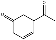 3-Cyclohexen-1-one, 5-acetyl- (9CI) Structure