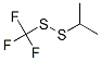 Trifluoromethyl isopropyl disulfide Structure