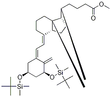 (1α,3β,5Z,7E)-1,3-Bis[[(1,1-diMethylethyl)diMethylsilyl]oxy]-9,10-secochola-5,7,10(19)-triene-24-carboxylic Acid Methyl Ester