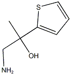 1-氨基-2-(噻吩-2-基)丙-2-醇,145412-85-7,结构式